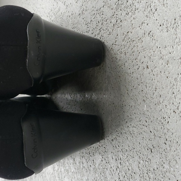 Calvin Klein Taya Leather Boots, 7 - Picture 6 of 13